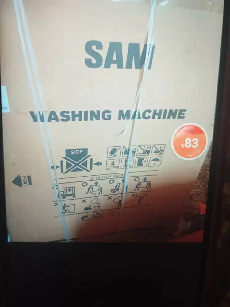 ماشین لباس شویی سام  پلمپ|ماشین لباسشویی و خشک‌کن لباس|چاه داد خدا, |دیوار