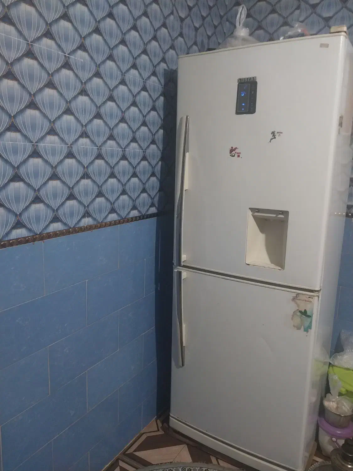 یخچال فریزر|یخچال و فریزر|آشخانه, |دیوار