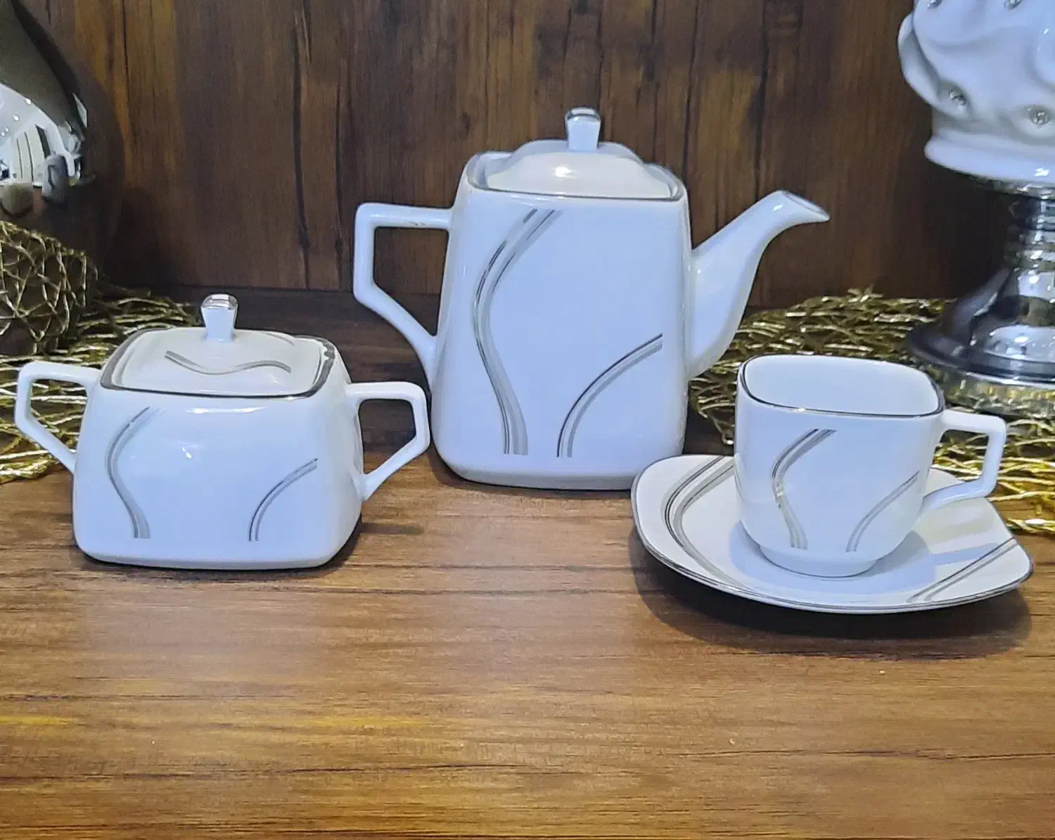 سرویس ۲۴ نفره مقصود|ظروف سرو و پذیرایی|فریدونکنار, |دیوار