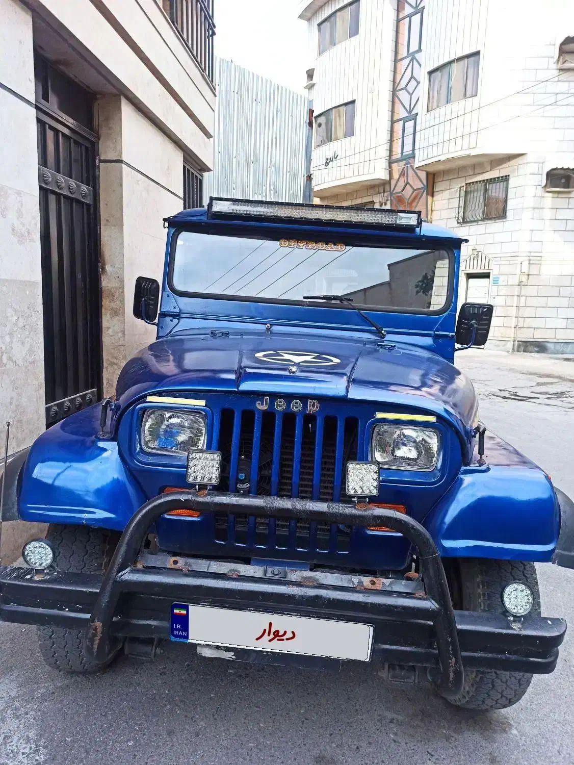 جیپ صحرا مدل ۷۵ کولر روشن|خودرو سواری و وانت|بابلسر, |دیوار