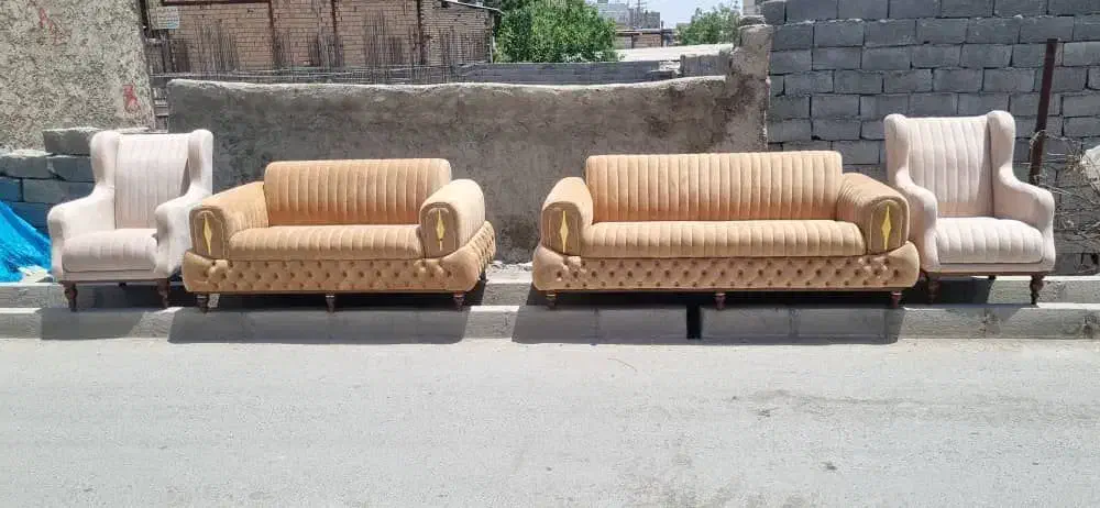 مبل چستر ساده//|مبلمان خانگی و میز عسلی|رفسنجان, |دیوار