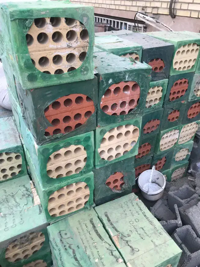 آجر لطفتون ده سوراخ اصفهان|مصالح و تجهیزات ساختمان|تهران, شهرک صدرا|دیوار