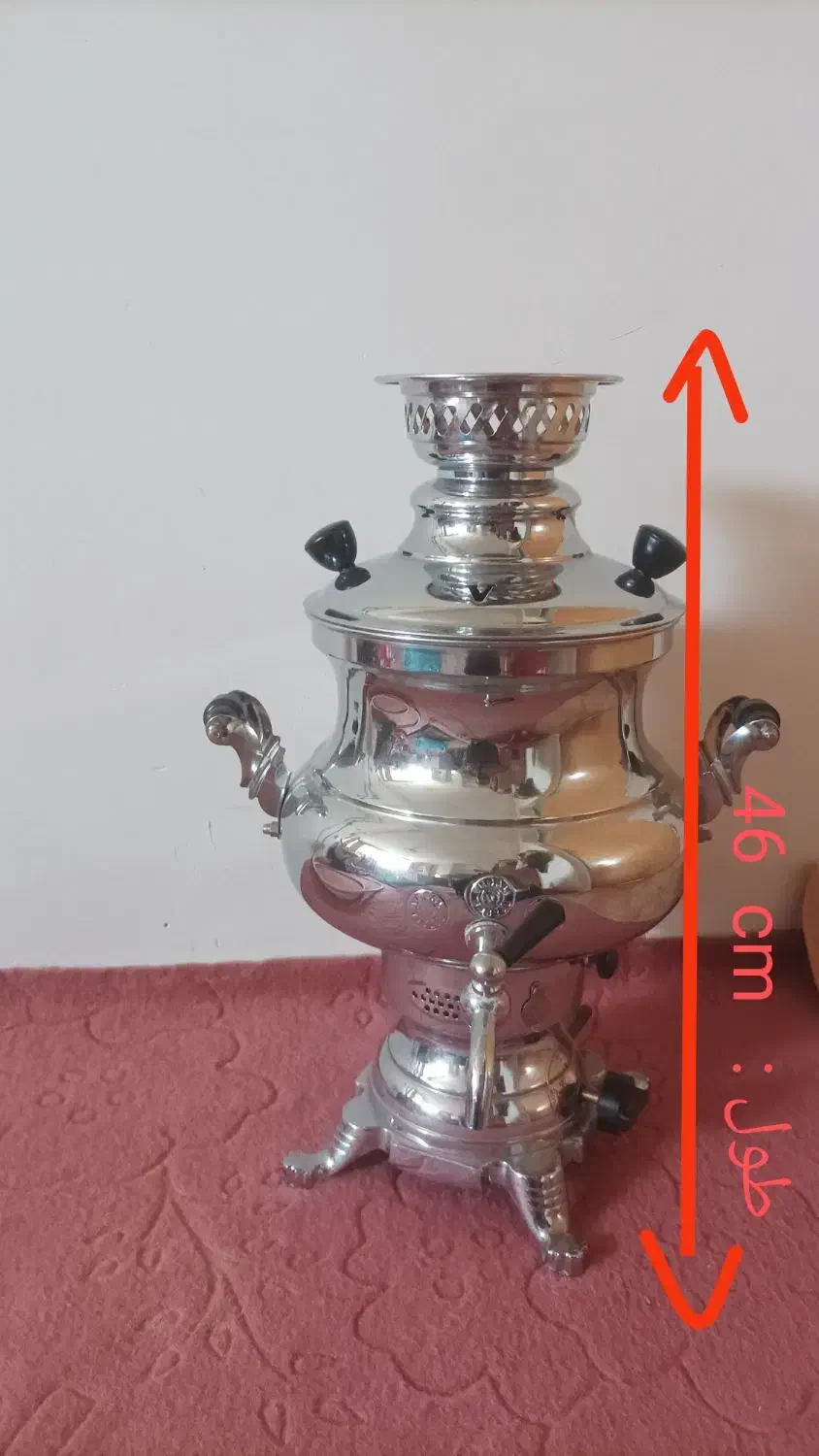 سماور گازی درحد با کارتن|سماور، چایساز، قهوهساز|سنقر, |دیوار