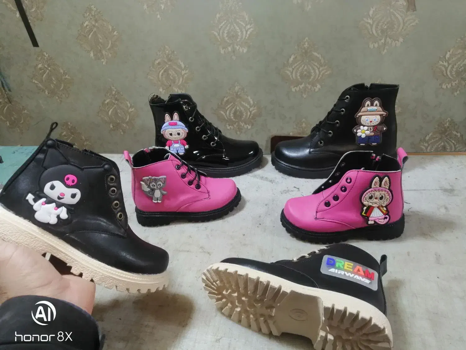 چکمه نیم ساق بچگانه کرومی ولبوبو وساده|کفش و لباس بچه|مشهد, شهرک مهر آباد|دیوار