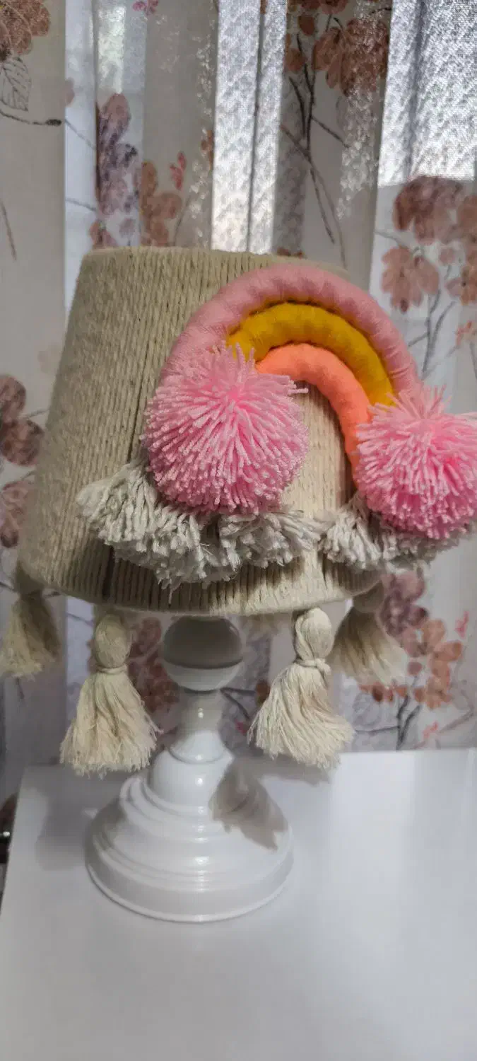 ست آباژور و لوستر و آویز رنگینکمان اتاق کودک|چراغ خواب و آباژور|نوشهر, |دیوار