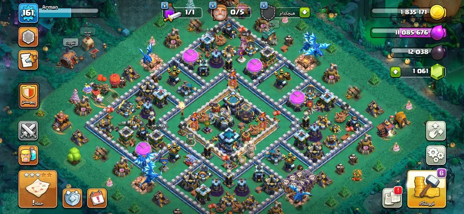 اکانت کلش|کنسول، بازی ویدئویی و آنلاین|کرج, حصارک بالا|دیوار