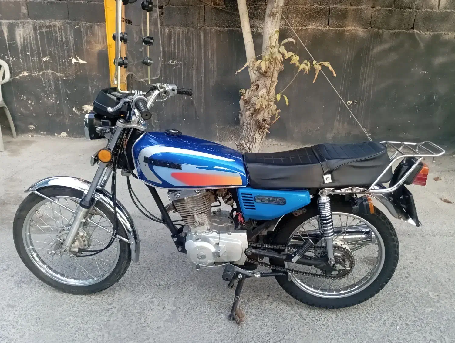 موتور سیکلت مزایده 89|موتورسیکلت|اصفهان, باغ زرشک|دیوار