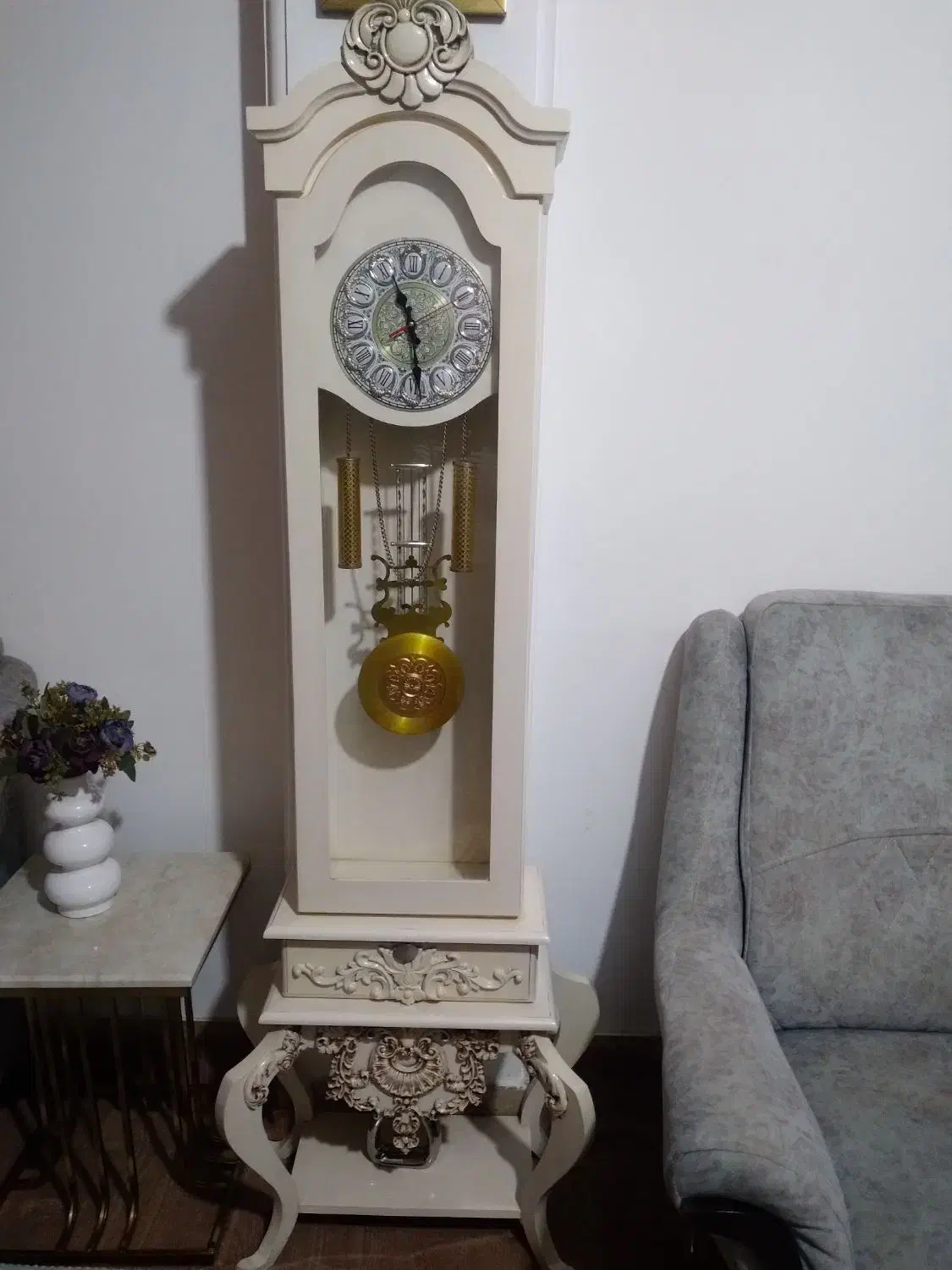 ساعت ایستاده منبط کاری شده|ساعت دیواری و تزئینی|گرگان, |دیوار