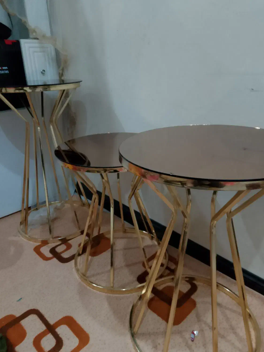 میزسه تایی کنارسالنی|مبلمان خانگی و میز عسلی|شاهدشهر, |دیوار