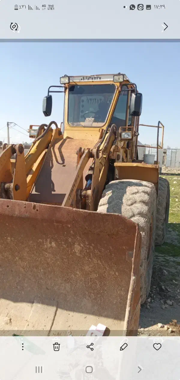 فروش لودر اف ار ۲۰|خودرو سنگین|باغ ملک, |دیوار