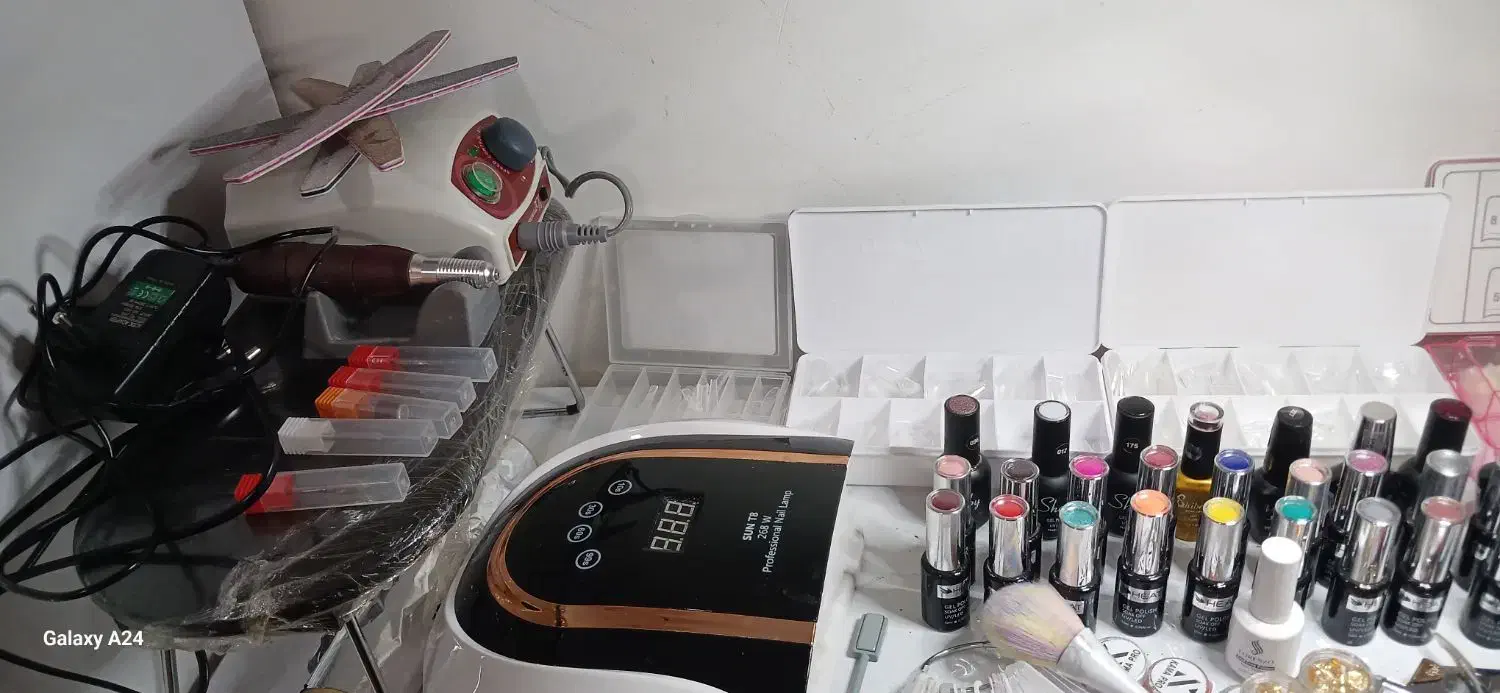 وسایل کاشت ناخن|آرایشی، بهداشتی، درمانی|کرمانشاه, |دیوار