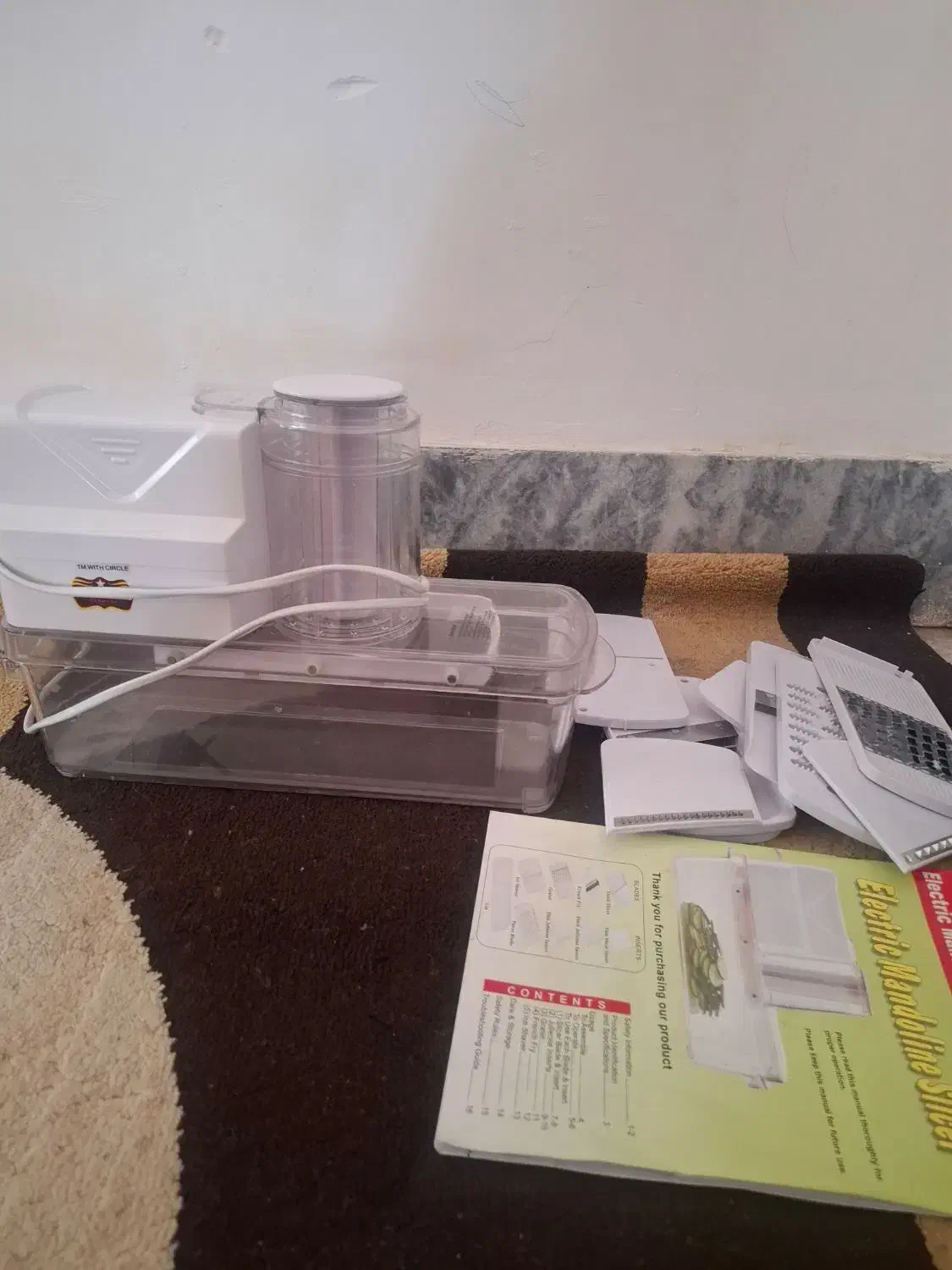 رنده برقی|خردکن، آسیاب، غذاساز|شازند, |دیوار