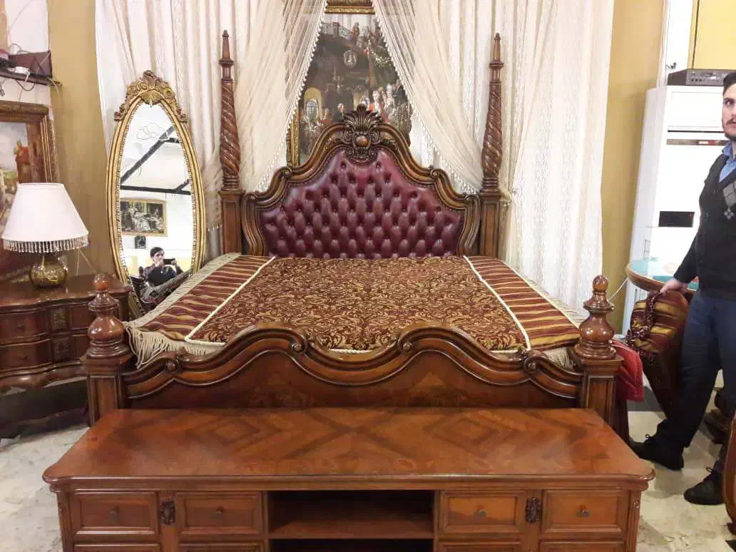 سرویس خواب و مبلمان کلاسیک آمریکایی ، فروش شرایطی|تخت و سرویس خواب|تهران, دکتر هوشیار|دیوار