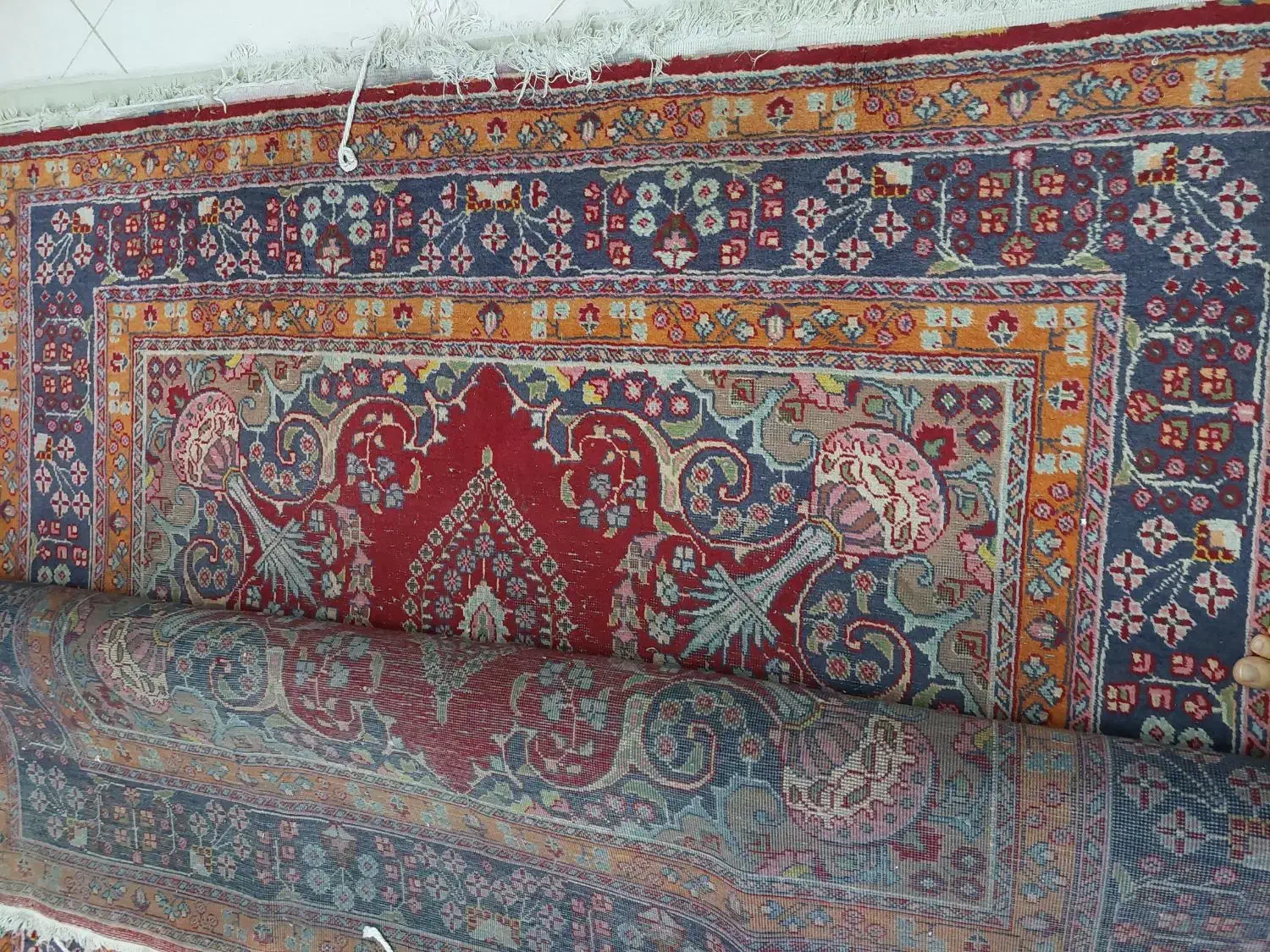 ۲ عدد فرش قدیمی دستباف|فرش|پردیس, فاز ۴|دیوار