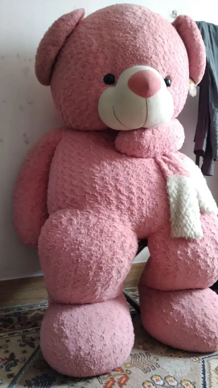 عروسک خرسی ۲ متری سایز بزرگ|اسباببازی بچه|گرگان, |دیوار