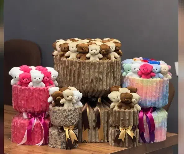 تدی باکسی. دسته گل|گل مصنوعی|ارومیه, |دیوار