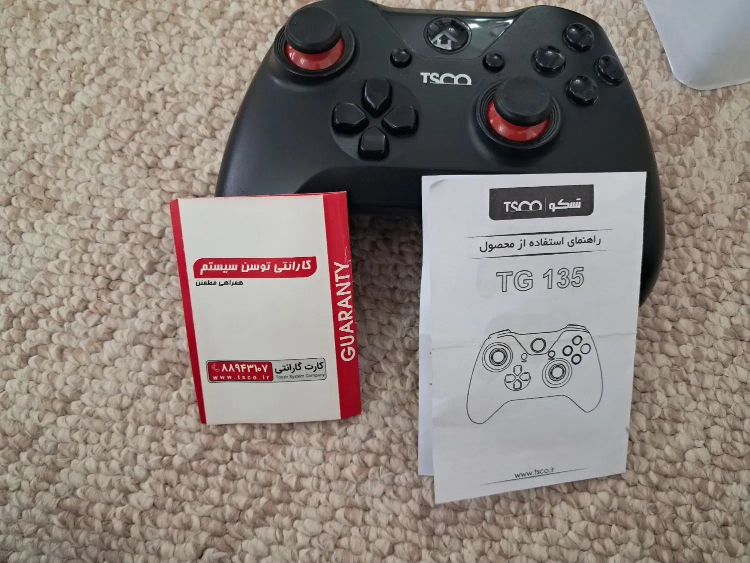 دسته بازی تسکو tg135|کنسول، بازی ویدئویی و آنلاین|کرج, شهرک جهان آرا|دیوار