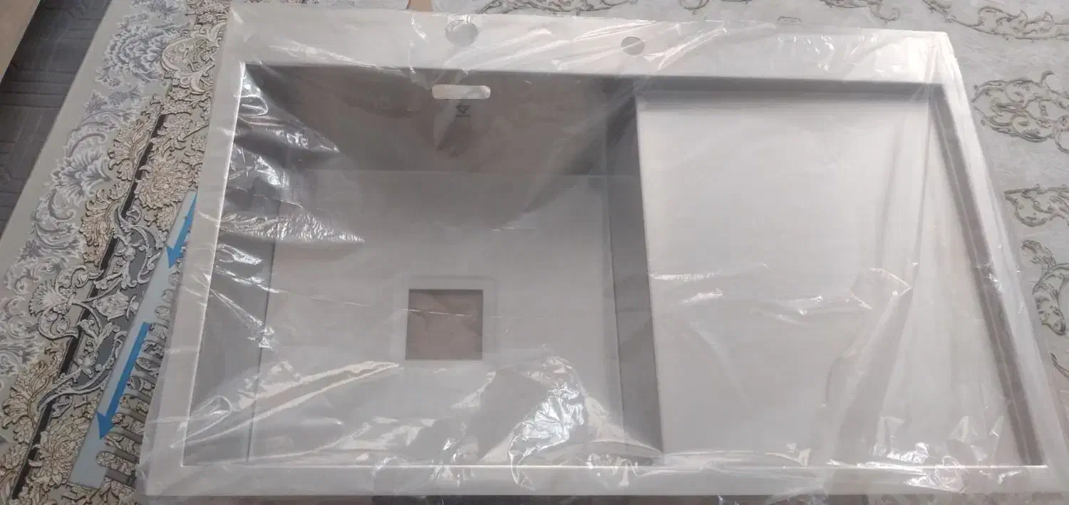 سینک دستساز گومه ۸۵ سانت مدل R5 باشیر آلات|مصالح و تجهیزات ساختمان|کرمانشاه, |دیوار