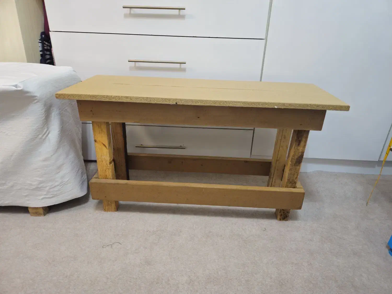 ۳ عدد نیمکت چوبی  در حد نو|صندلی و نیمکت|تهران, مجیدآباد|دیوار