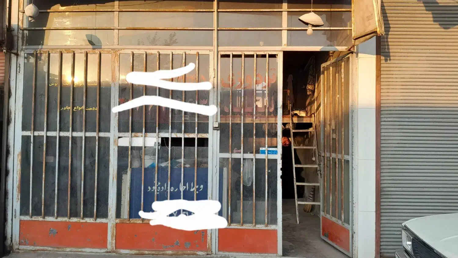 مغازه بالاتر از فرزانه روبروی هلال احمر داخل گاراژ|اجارهٔ مغازه و غرفه|رشت, فرزانه|دیوار