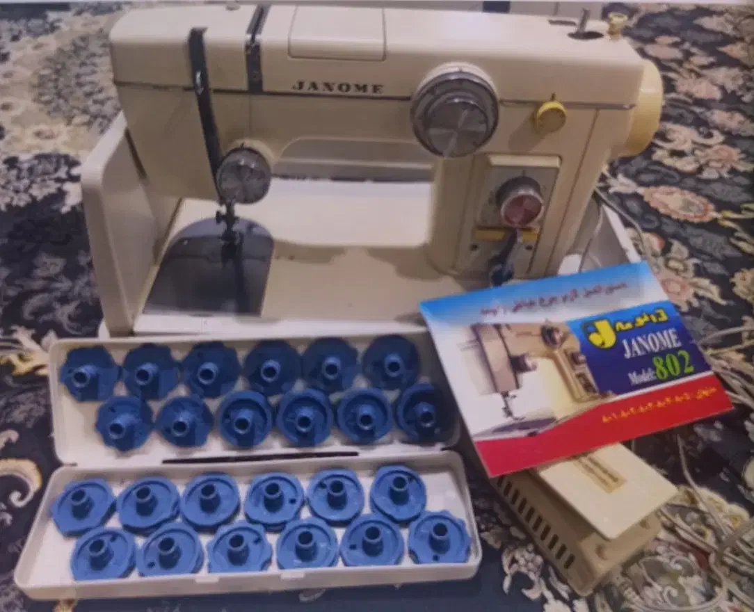 ژانومه ۸۰۲|چرخ خیاطی و ریسندگی|زهک, |دیوار