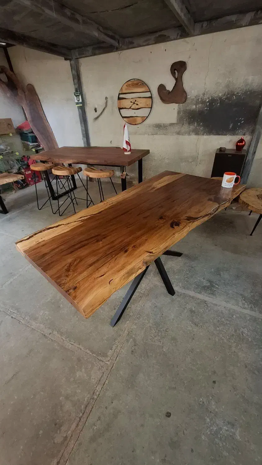 میز چوبی روستیک|میز و صندلی غذاخوری|تهران, پاسداران|دیوار