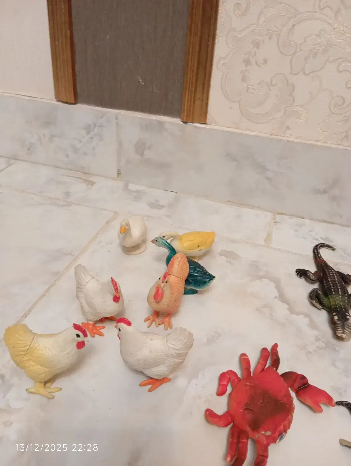 حیوانات پلاستیکی اهلی و وحشی و دریایی و مرغ وغاز|اسباببازی بچه|گرگان, |دیوار