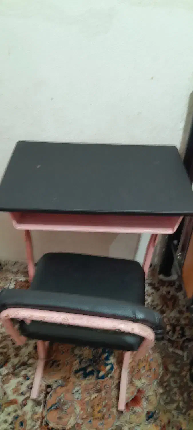 میز و صندلی تحریر فلزی|میز تحریر و کامپیوتر|شیراز, سیلو|دیوار