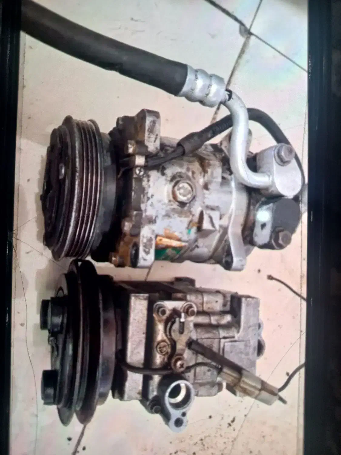 استارت دینام کمپرسور . اکسل پژو پراید و...|قطعات یدکی و لوازم جانبی|گرمدره, |دیوار