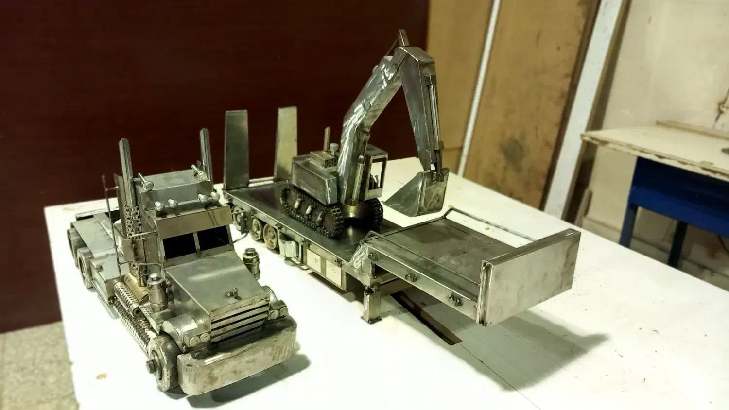 ماکت تمام فلز ماک|مجسمه، تندیس، ماکت|هشتگرد, شهرک آپادانا|دیوار