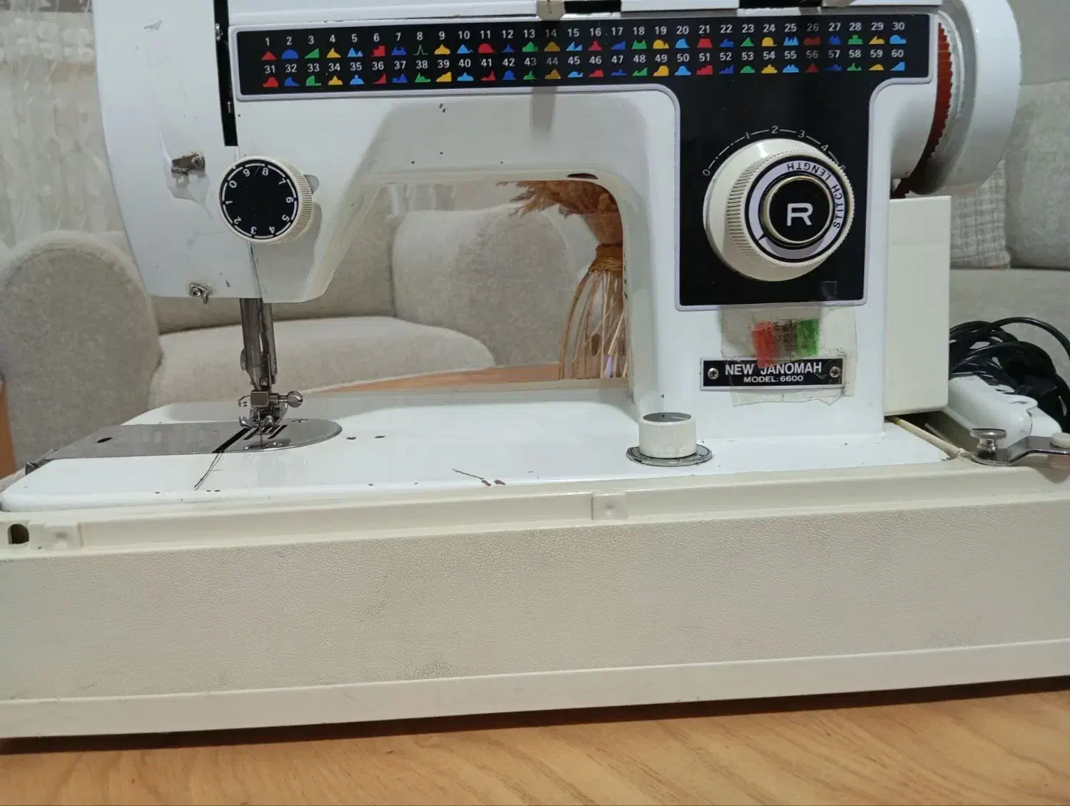 چرخ خیاطی ژانومه مدل 6600|چرخ خیاطی و ریسندگی|هریس, |دیوار