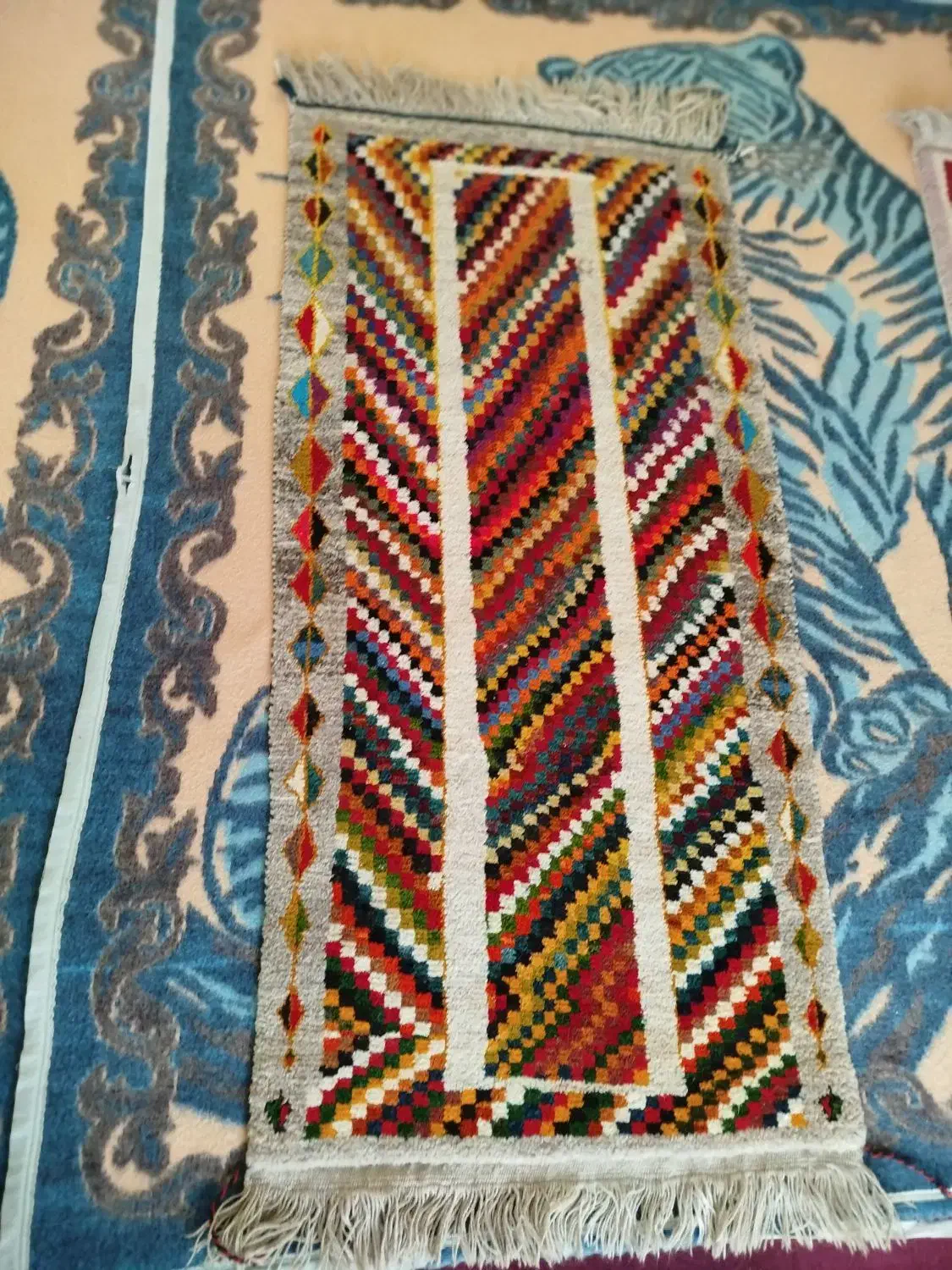 قالی|فرش|کوه چنار, |دیوار