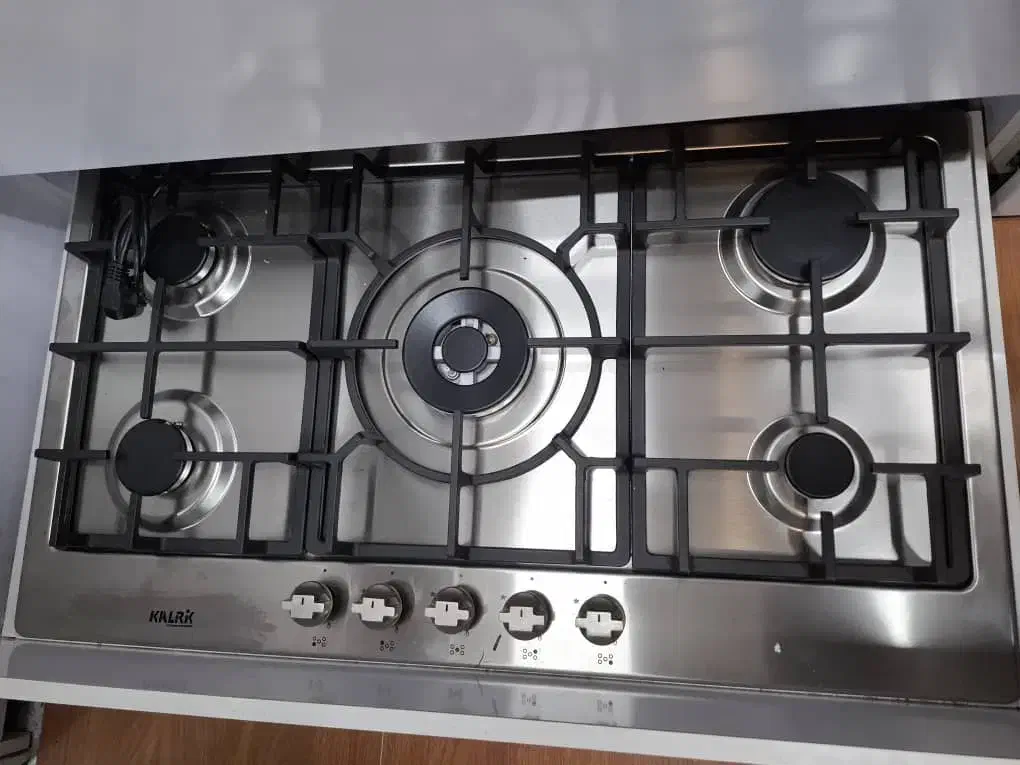 گاز استیل ایتالیایی زیر قیمت بلک فرای دی|اجاق گاز و لوازم برقی پخت‌وپز|اصفهان, تخت فولاد|دیوار