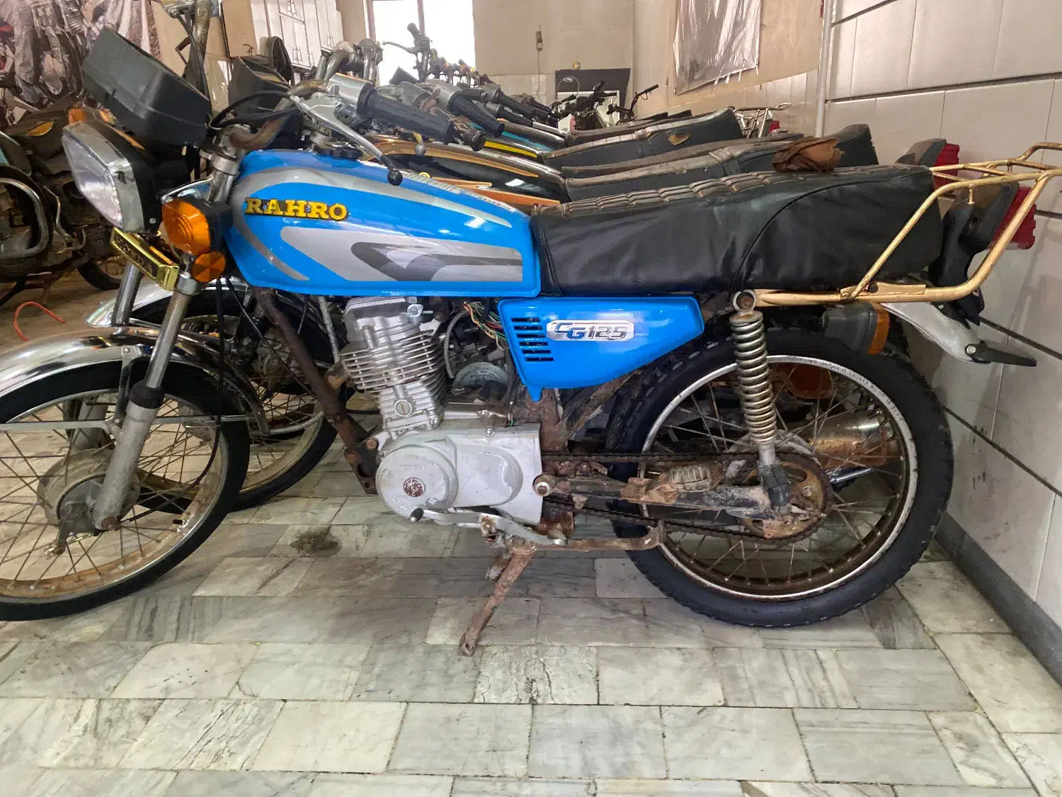 موتور مزایده دونه ۲۰|موتورسیکلت|اراک, |دیوار