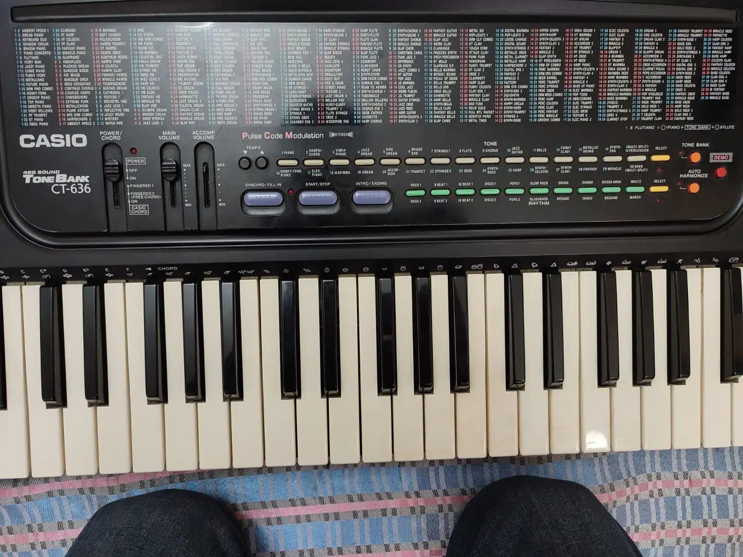 کیبورد کاسیو مدلCT-636|پیانو، کیبورد، آکاردئون|سنندج, |دیوار