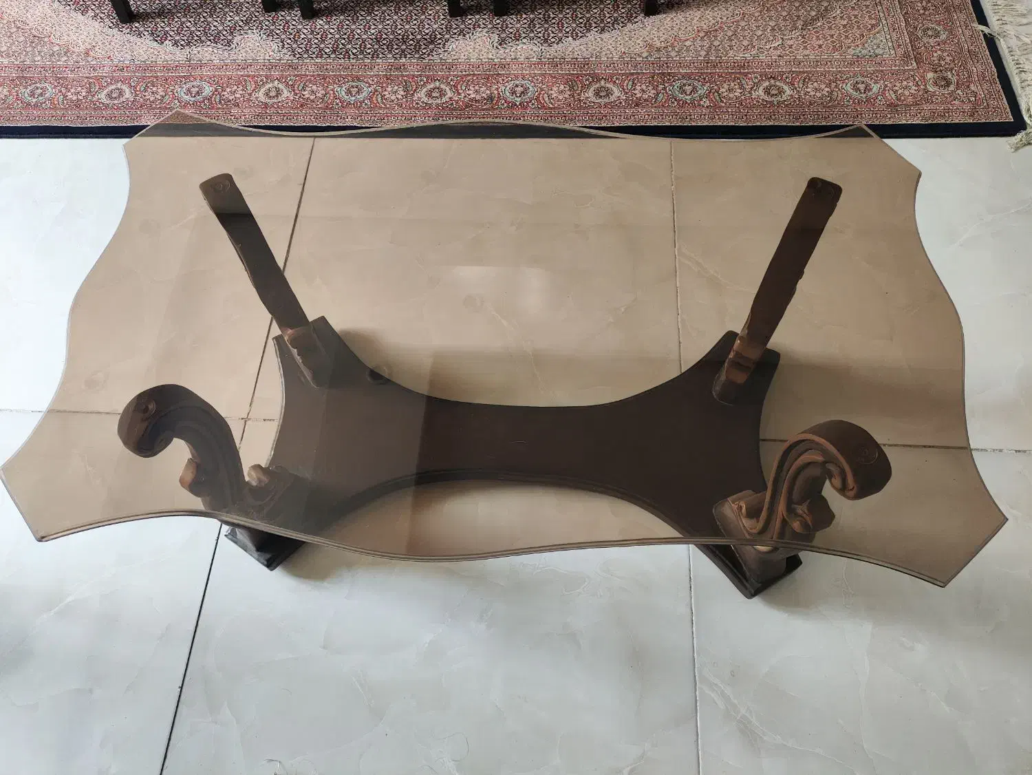 میز جلو مبلی چوبی|مبلمان خانگی و میز عسلی|شیراز, شهرک بهشتی|دیوار