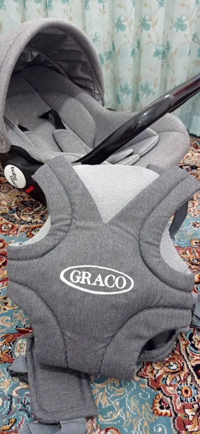 کریر بی بی لند و آغوشی گریکو کاملا نو|اسباب و اثاث بچه|لاهیجان, گلستان|دیوار