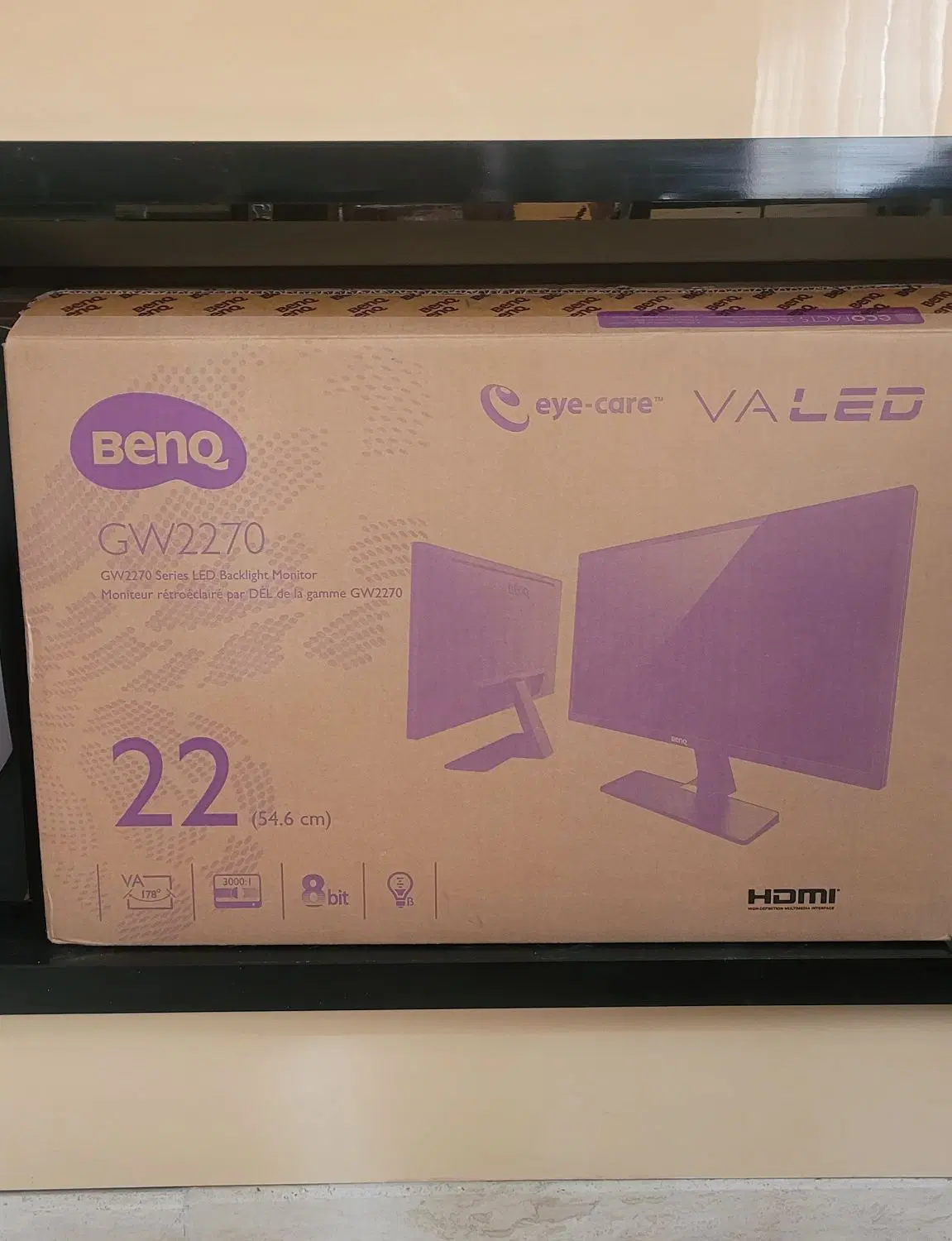مانیتور ۲۲ اینچ benQ فول اچ دی|قطعات و لوازم جانبی رایانه|تهران, فیروزآبادی|دیوار