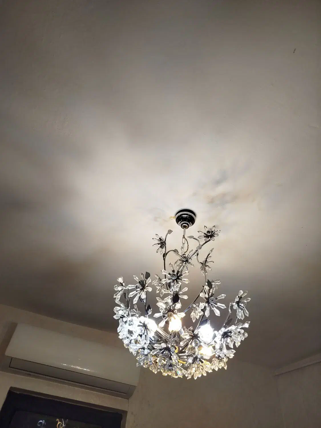 لوستر کریستالی|لوستر و چراغ آویز|قزوین, |دیوار