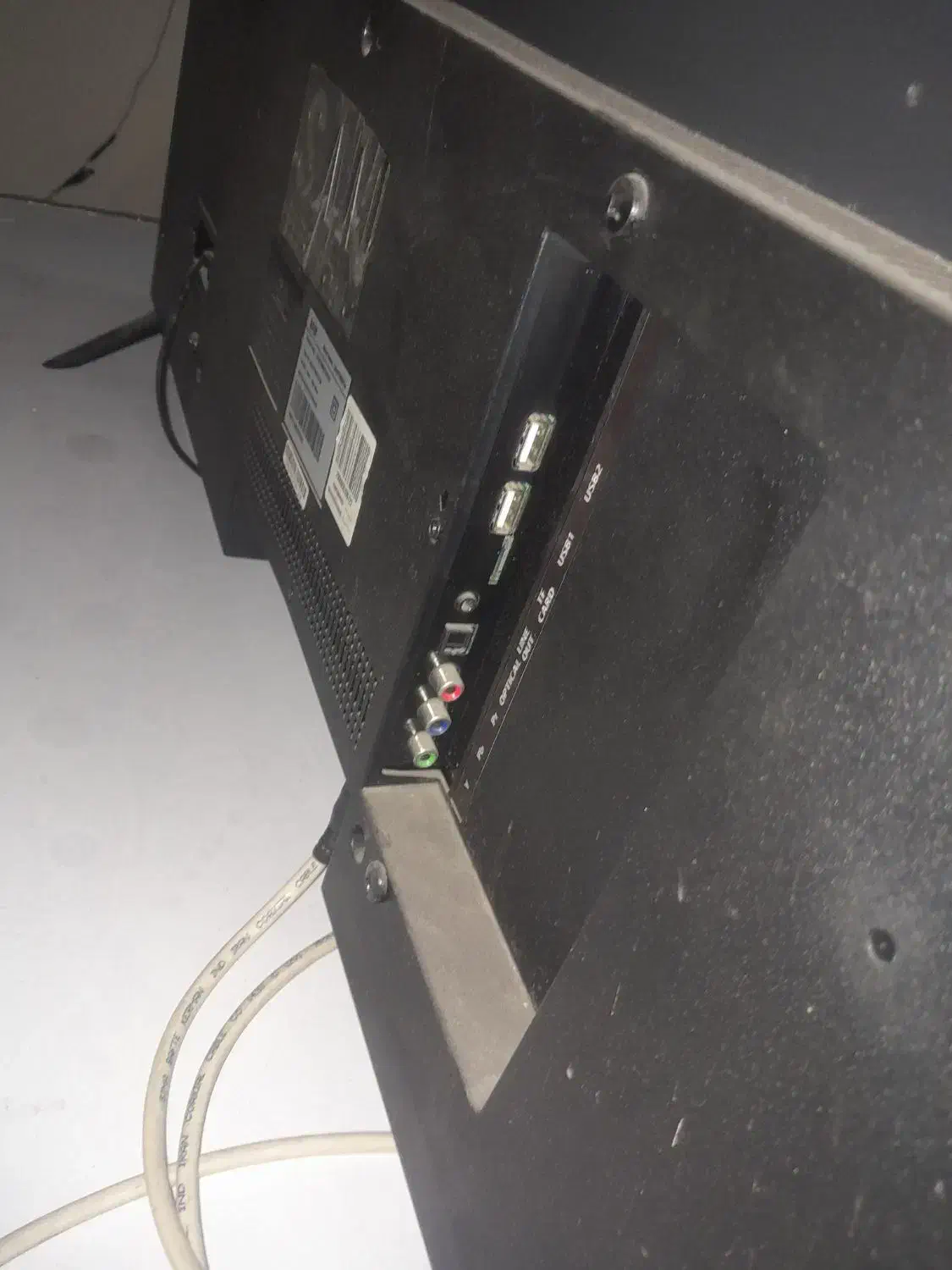 تلوزیون سام ۴۳ اینچ|تلویزیون و پروژکتور|ری, جوانمرد قصاب|دیوار