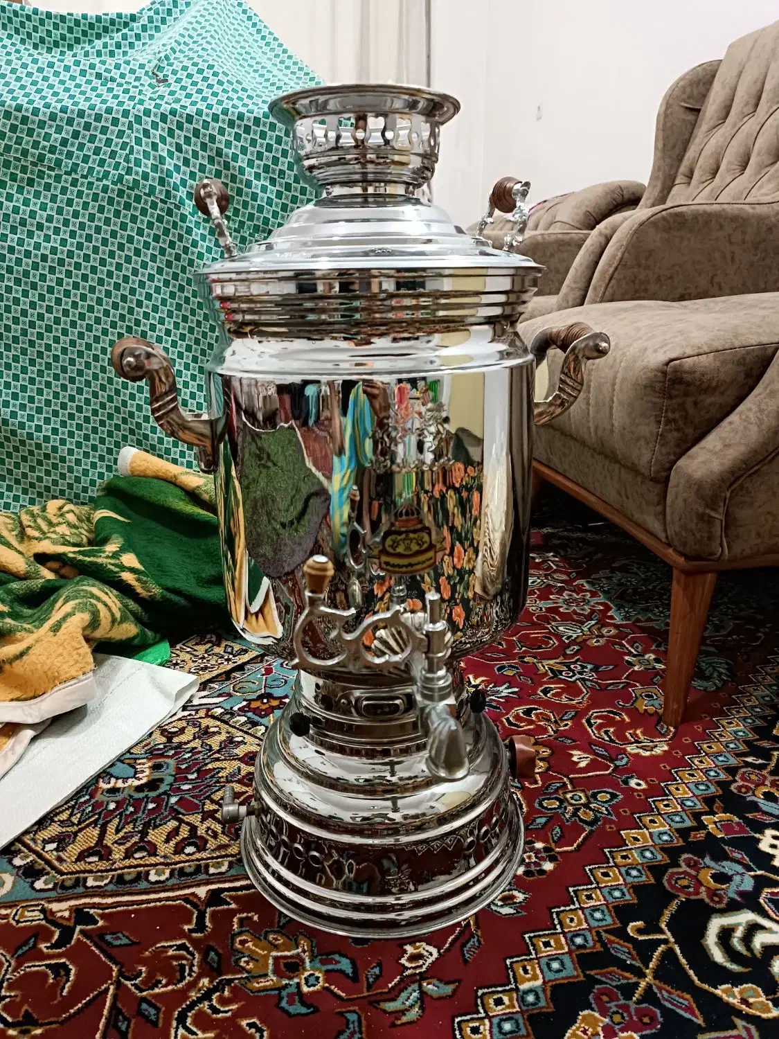 سماور گازی ۲۰لیتری|سماور، چای‌ساز، قهوه‌ساز|مرند, |دیوار