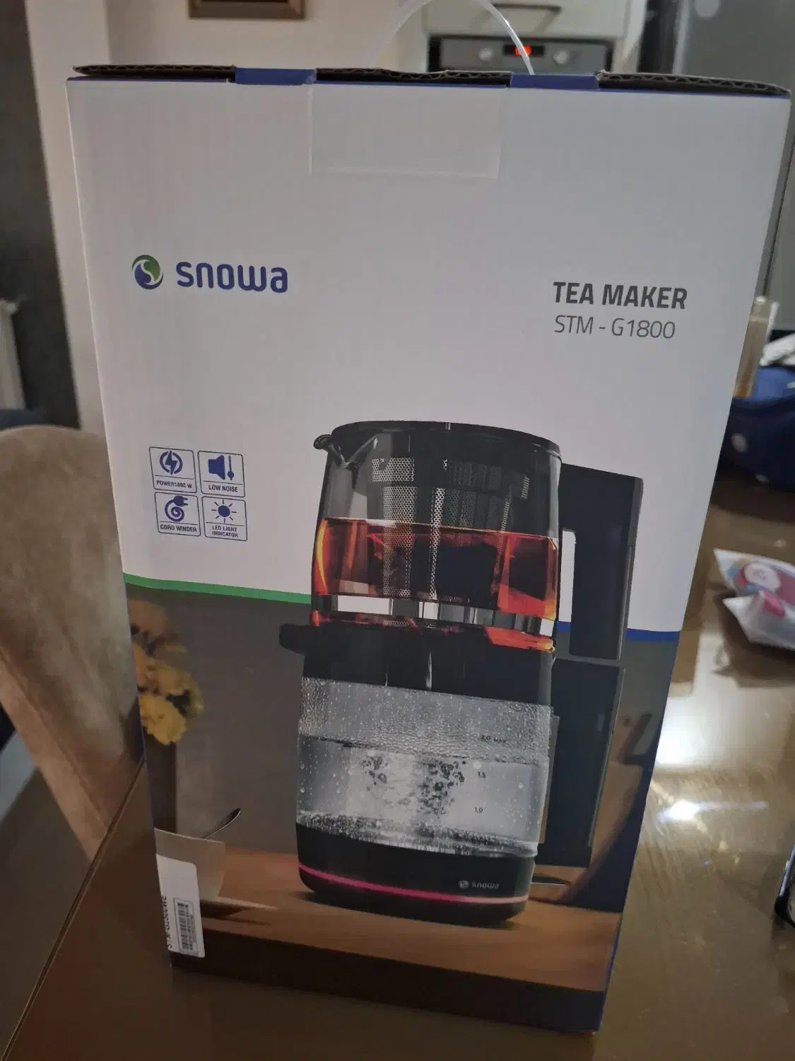 چای ساز اسنوا آکبند|سماور، چای‌ساز، قهوه‌ساز|مشهد, نیروی هوایی|دیوار