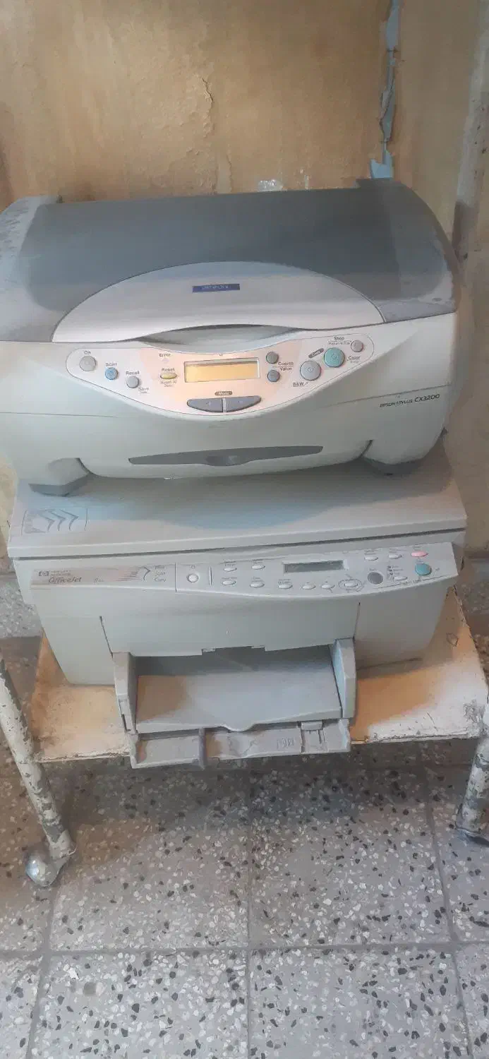 ۵ عدد دستگاه پرینتر|پرینتر، اسکنر، کپی، فکس|خوی, |دیوار