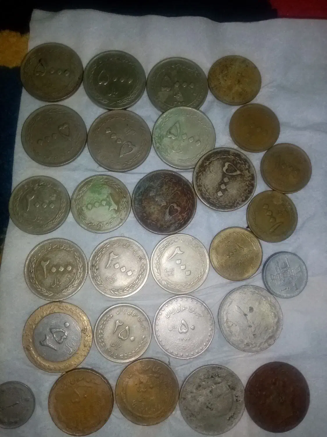 سکه های کلکسیونی جمهوری اسلامی|کلکسیون سکه، تمبر، اسکناس|شیراز, کوشک بیدک|دیوار