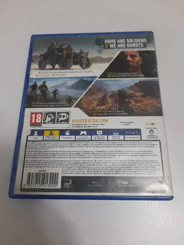 دیسک بازی گوست ریکان ps4|کنسول، بازی ویدئویی و آنلاین|قائم‌شهر, |دیوار