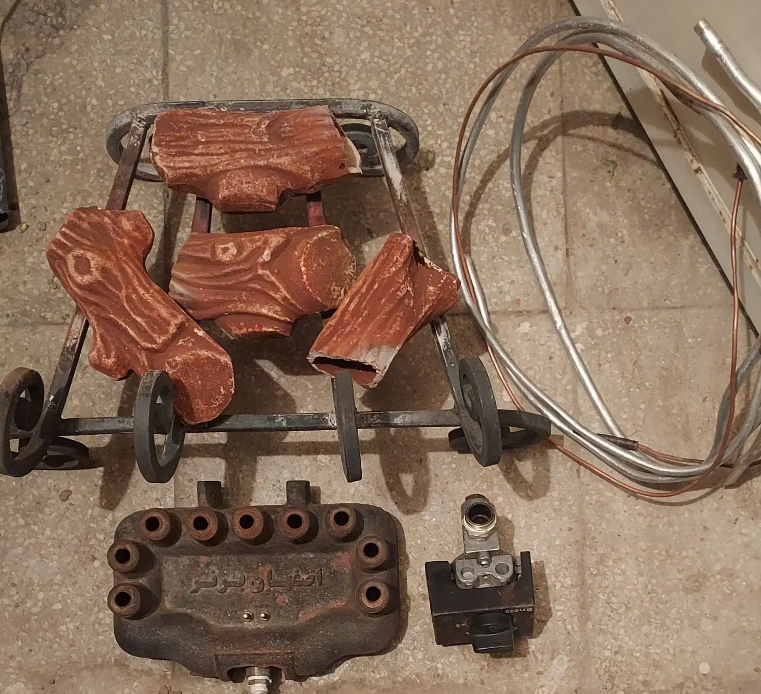 شومینه گازی کامل|بخاری، هیتر، شومینه|قزوین, |دیوار