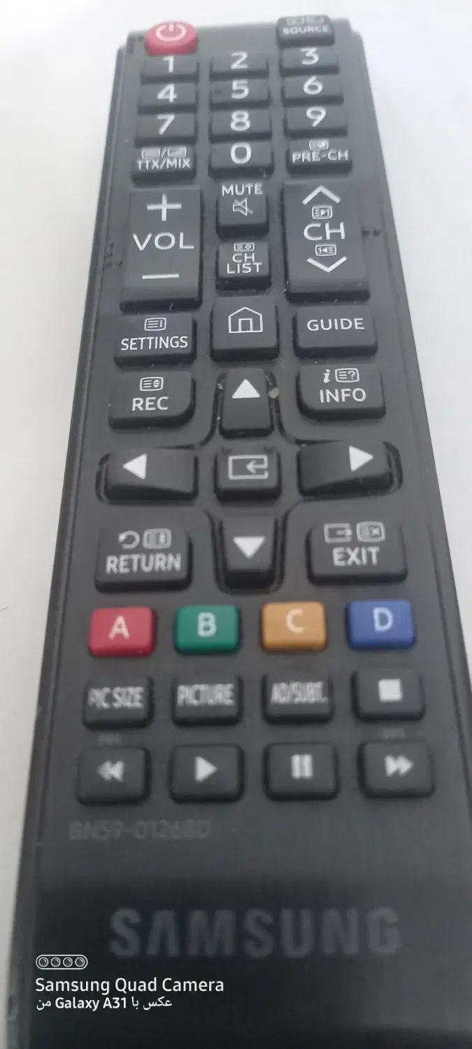 کنترل ال ای دی سامسونگ اصلی درحدنو|تلویزیون و پروژکتور|فردیس, شهرک راه آهن|دیوار