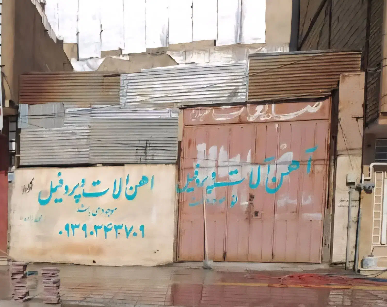 اجاره گاراژ 80 متر بر بلوار شصت متری|اجارهٔ مغازه و غرفه|خرم‌آباد, |دیوار