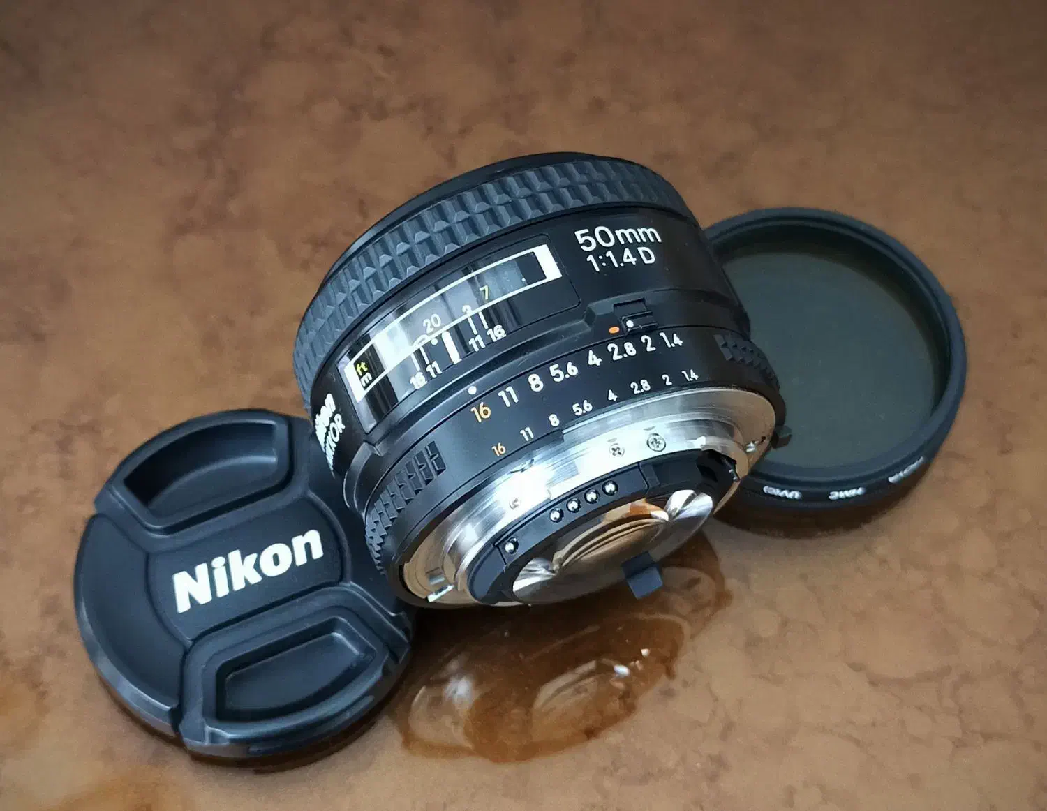 لنز نیکون 50mm 1.4D Nikon و اکستندر TC-200|دوربین عکاسی و فیلم‌برداری|تهران, امیرآباد|دیوار