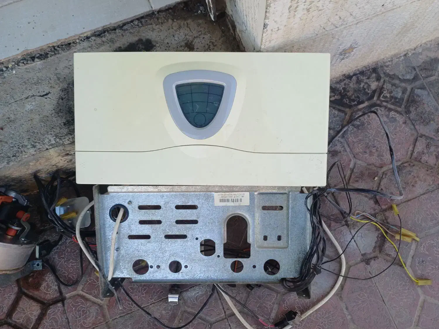 برد کنترل ایساتیس نیو استار نمایشگر سیم کشی|آبگرمکن، پکیج، شوفاژ|پرند, فاز ۲|دیوار